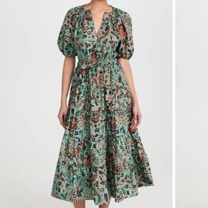 Ulla Johnson Olina dress in Jade
